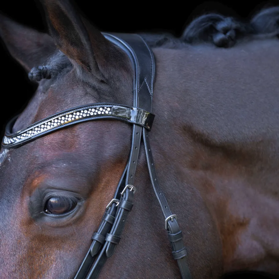 IMPERIAL RIDING Snaffle bridle with English noseband IRH