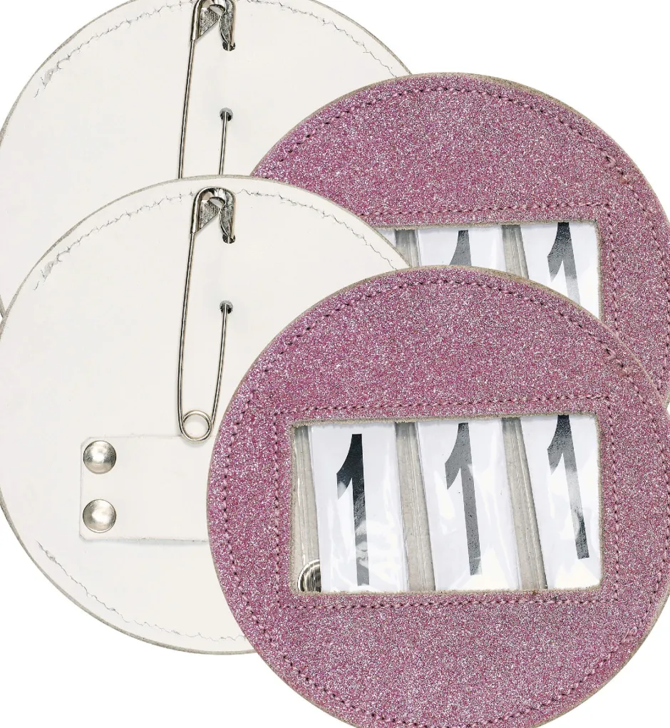 IMPERIAL RIDING Turniernummern IRHGlitter round, Satz von 2 Stk