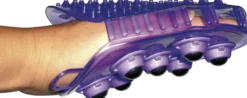 2 in 1 Putzhandschuh Striegel und Massage