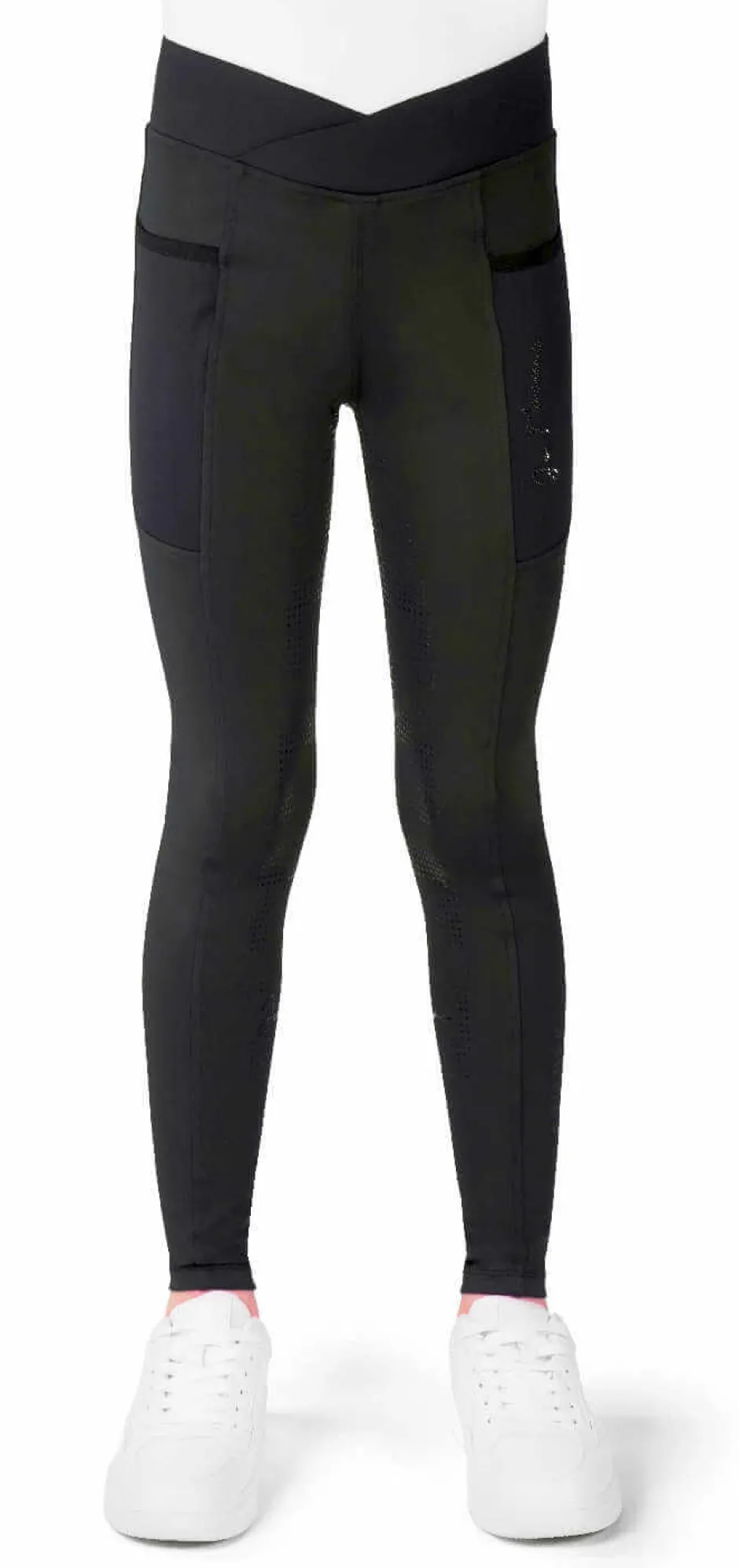 Je taime EQUITHÈME Kinder-Reitleggings Flora