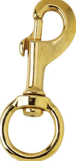 Karabiner mit runder, drehbarer Öse