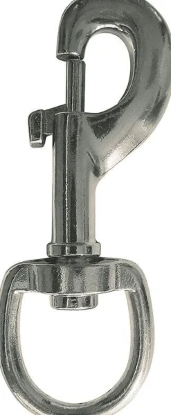 Karabiner mit runder, drehbarer Öse
