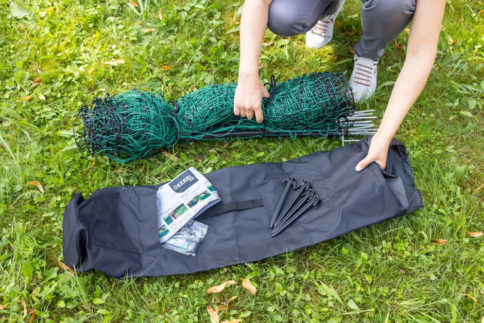 KERBL Begrenzungszaun Camping Net