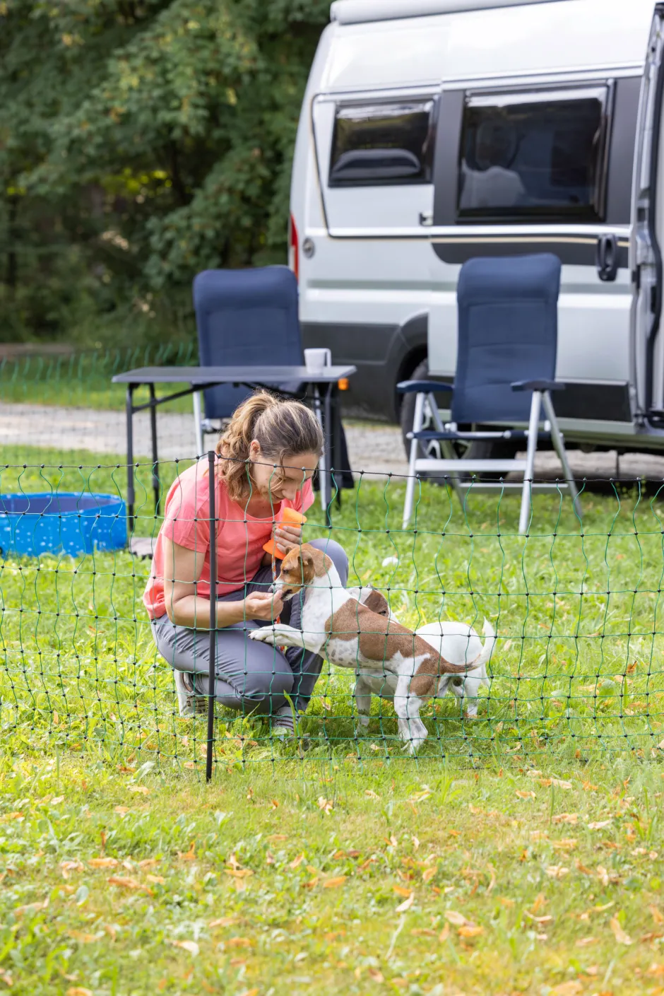 KERBL Begrenzungszaun Camping Net