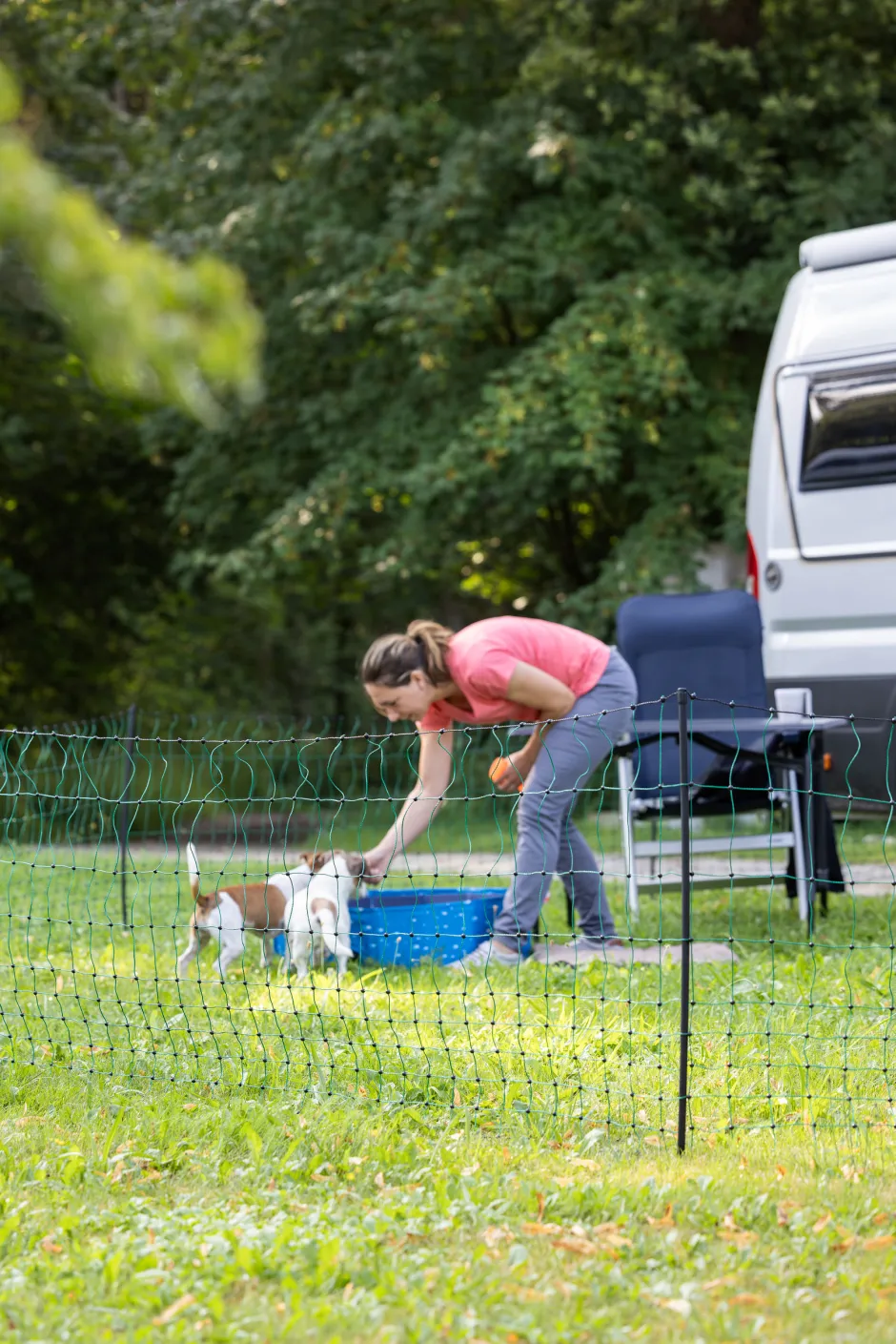 KERBL Begrenzungszaun Camping Net