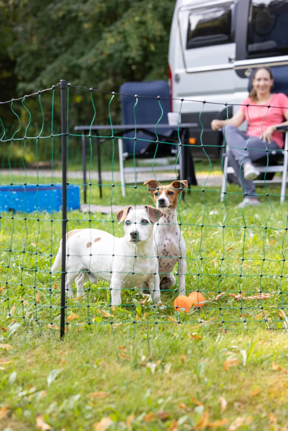 KERBL Begrenzungszaun Camping Net