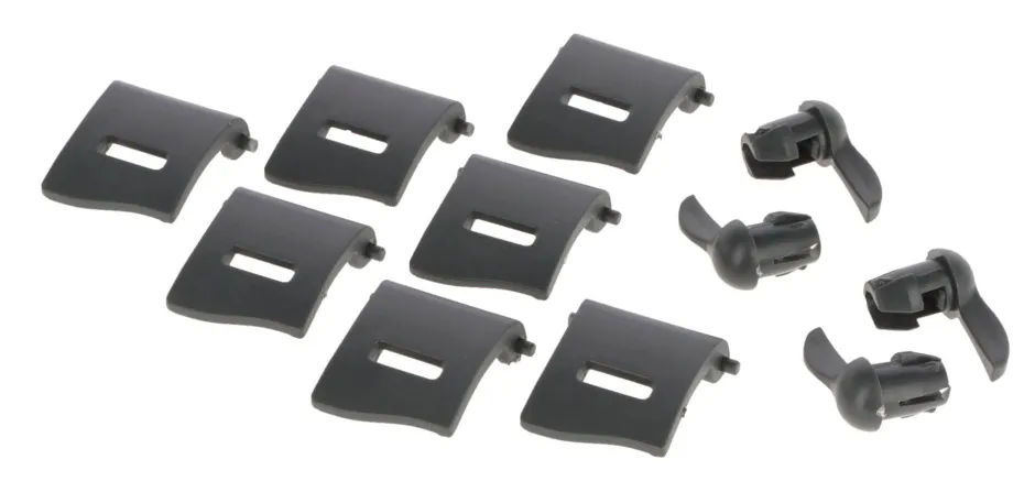 KERBL Ersatzclips + Klammern + Griff