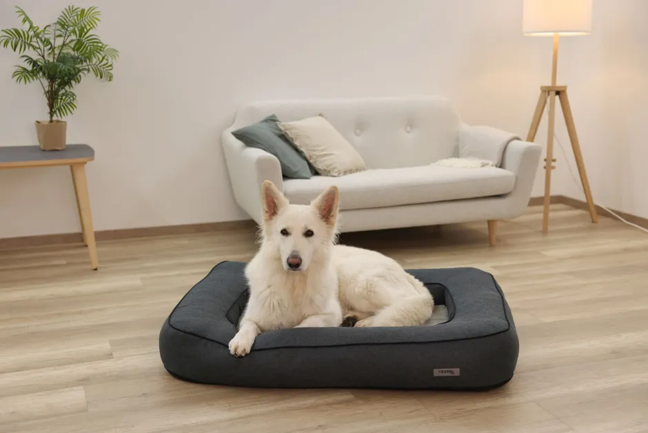 KERBL Kuschelbett Platin Ortho
