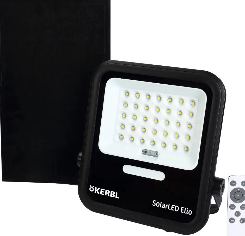 KERBL LED-Außenstrahler SolarLED Elio