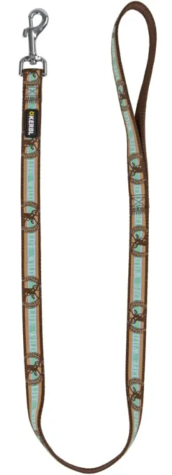 KERBL Leine Wild Life, Länge 100 cm, Breite 20 mm, braun