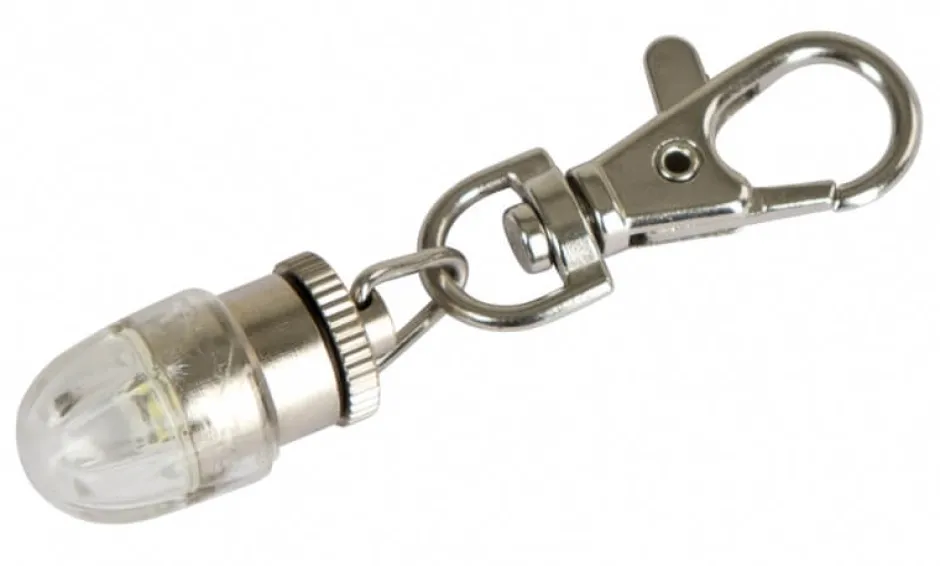 KERBL Maxi Safe Leuchtanhänger LED, Ø: 1,5 cm, Breite 2,5 cm, blau/rot