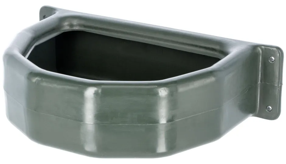 KERBL Futtertrog halbrund, 25 l, grün