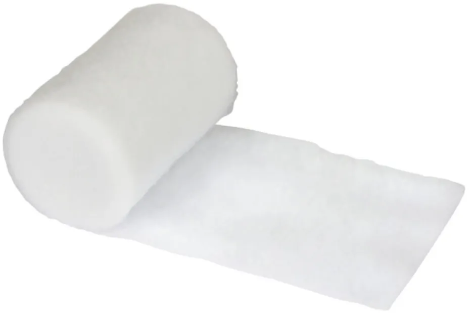 KERBL Rollwatte Wattebinde, 3 m x 10 cm, 8 Stück im Klinikpack