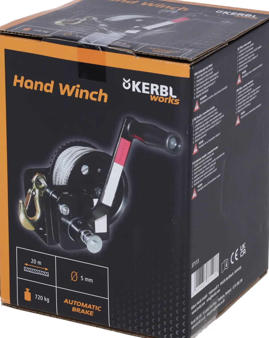 KERBL Seilwinde Hand Winch