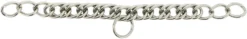 Kinnkette, 24 Ringe, Stahl vernickelt
