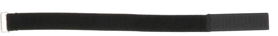 Klettband für Bandagen, elastisch, Breite 30 mm, schwarz