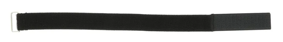 Klettband für Bandagen, elastisch, Breite 30 mm, schwarz