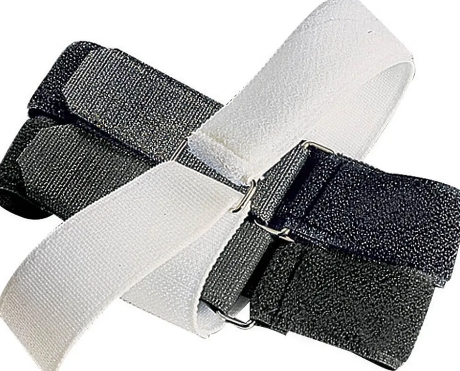 Klettband für Bandagen, elastisch, Breite 30 mm, schwarz