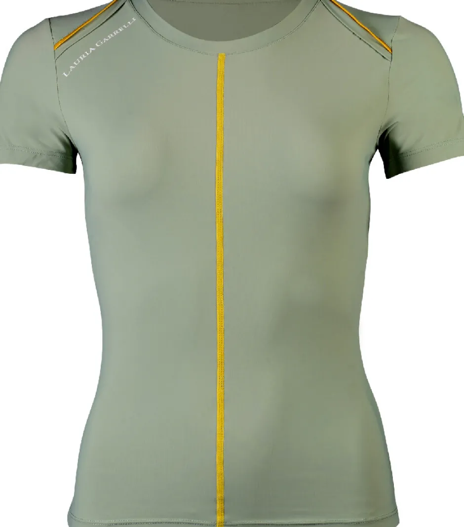 LAURIA GARRELLI by HKM Funktionsshirt -Limone- Kurzarm