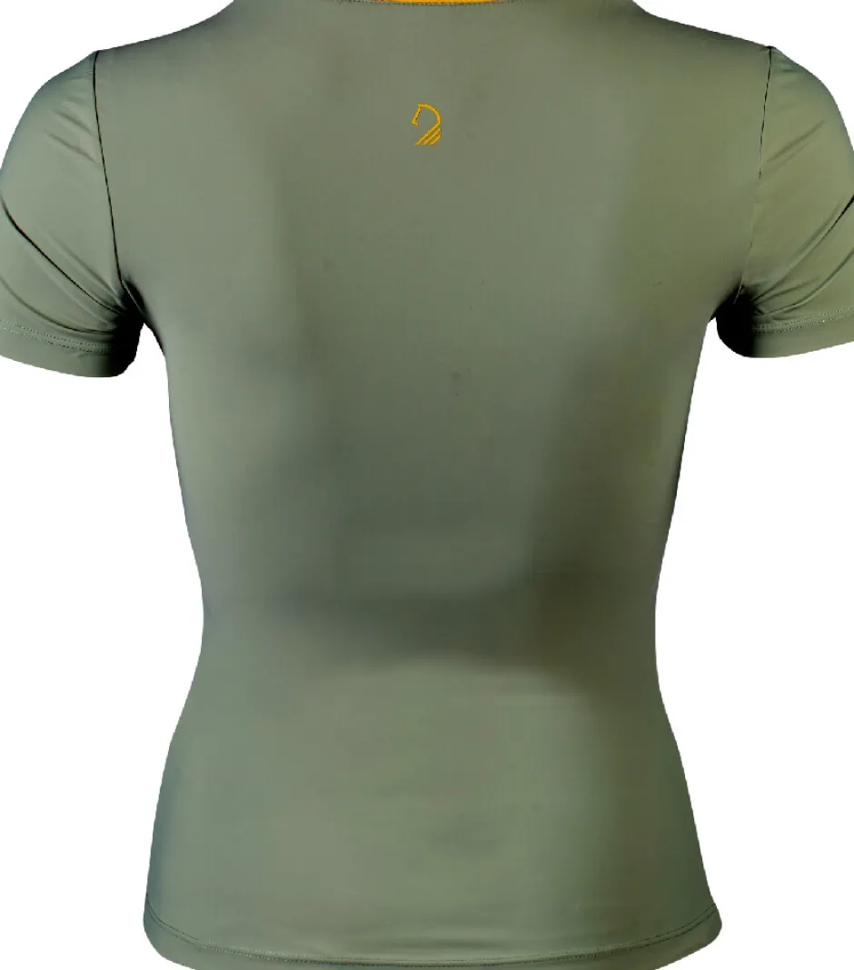 LAURIA GARRELLI by HKM Funktionsshirt -Limone- Kurzarm