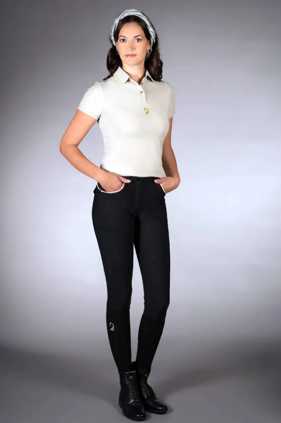 LAURIA GARRELLI by HKM Poloshirt -Limone-