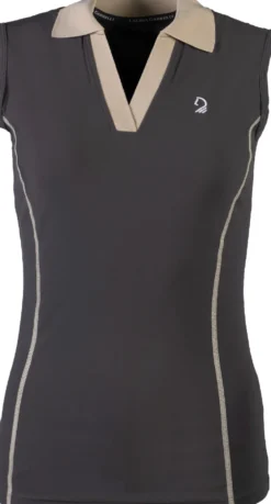 LAURIA GARRELLI by HKM Poloshirt -Limone- ärmellos
