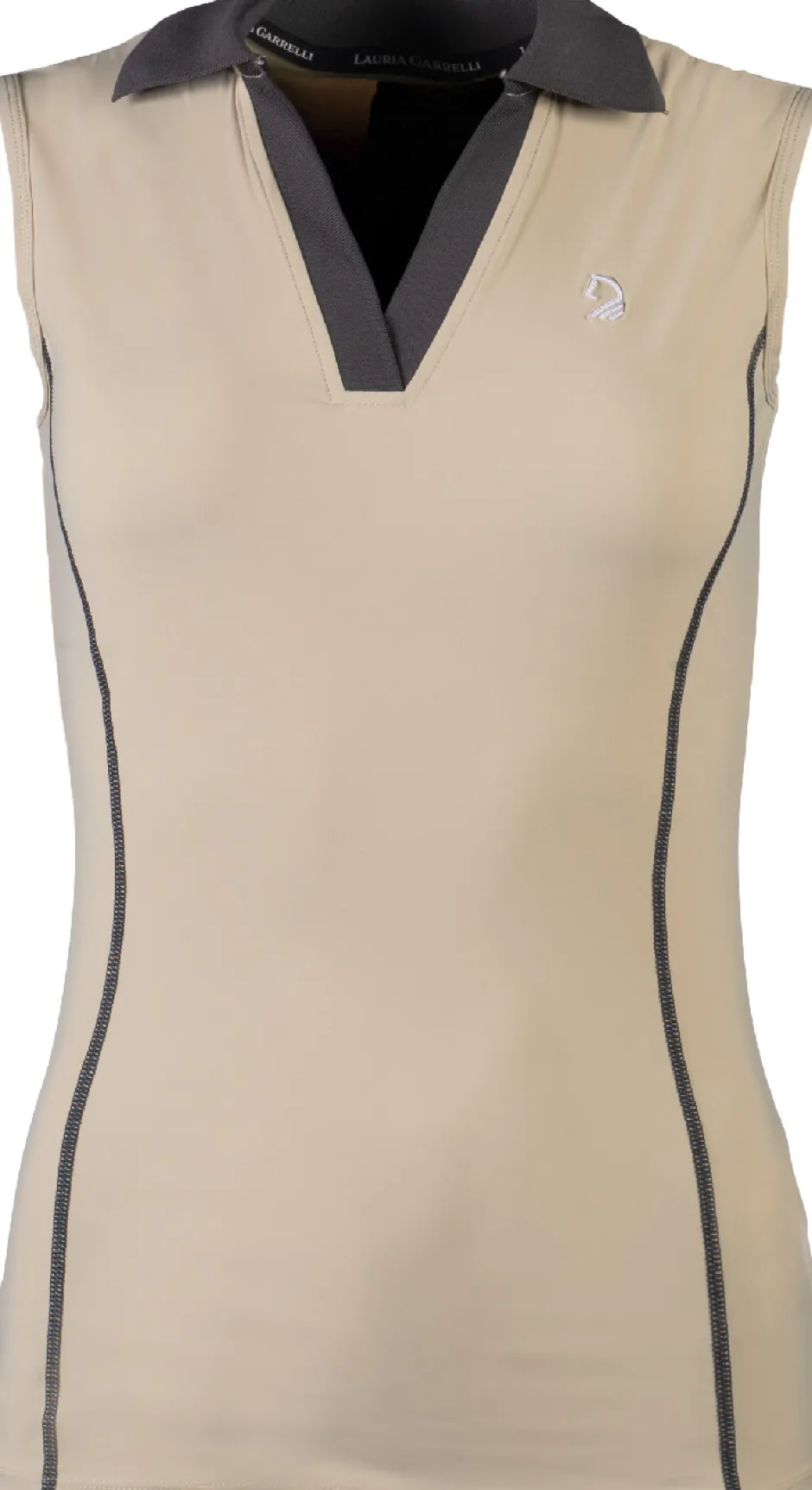 LAURIA GARRELLI by HKM Poloshirt -Limone- ärmellos