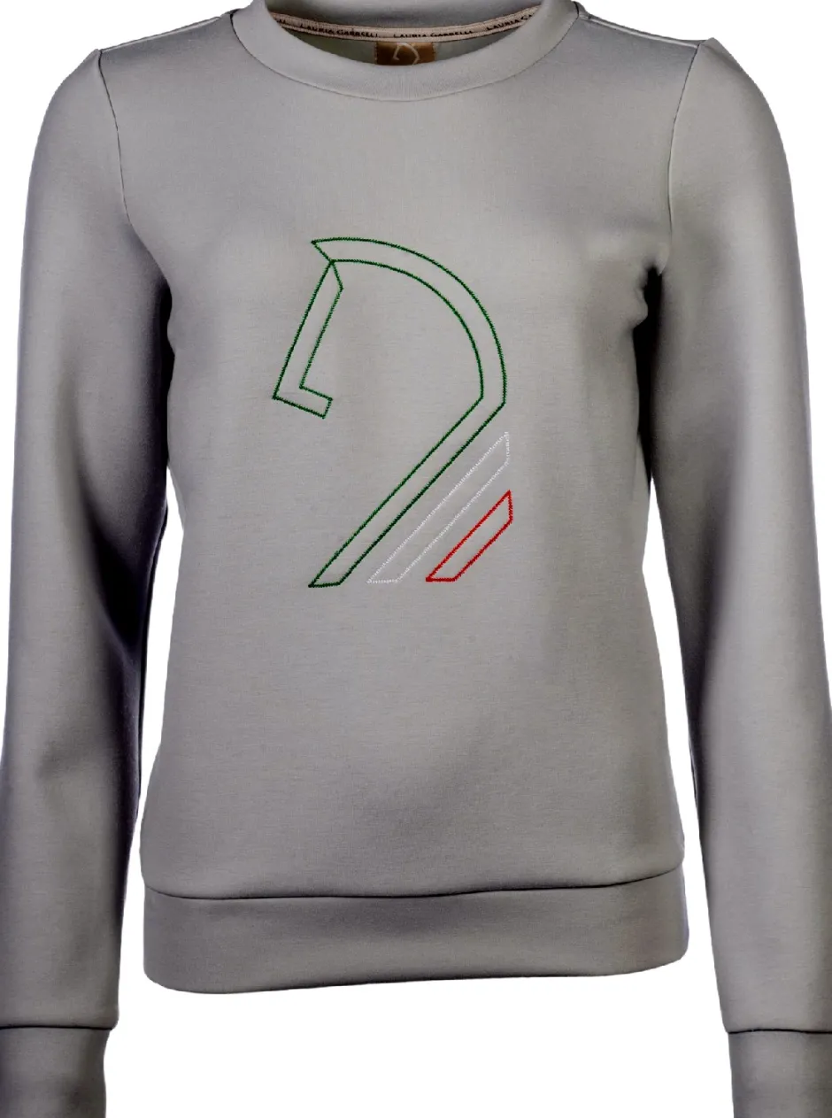 Lauria Garrelli by HKM Pullover -Amalfi Horse Head-