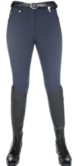 Lauria Garrelli by HKM Reithose -LG Basic- Silikon-Vollbesatz