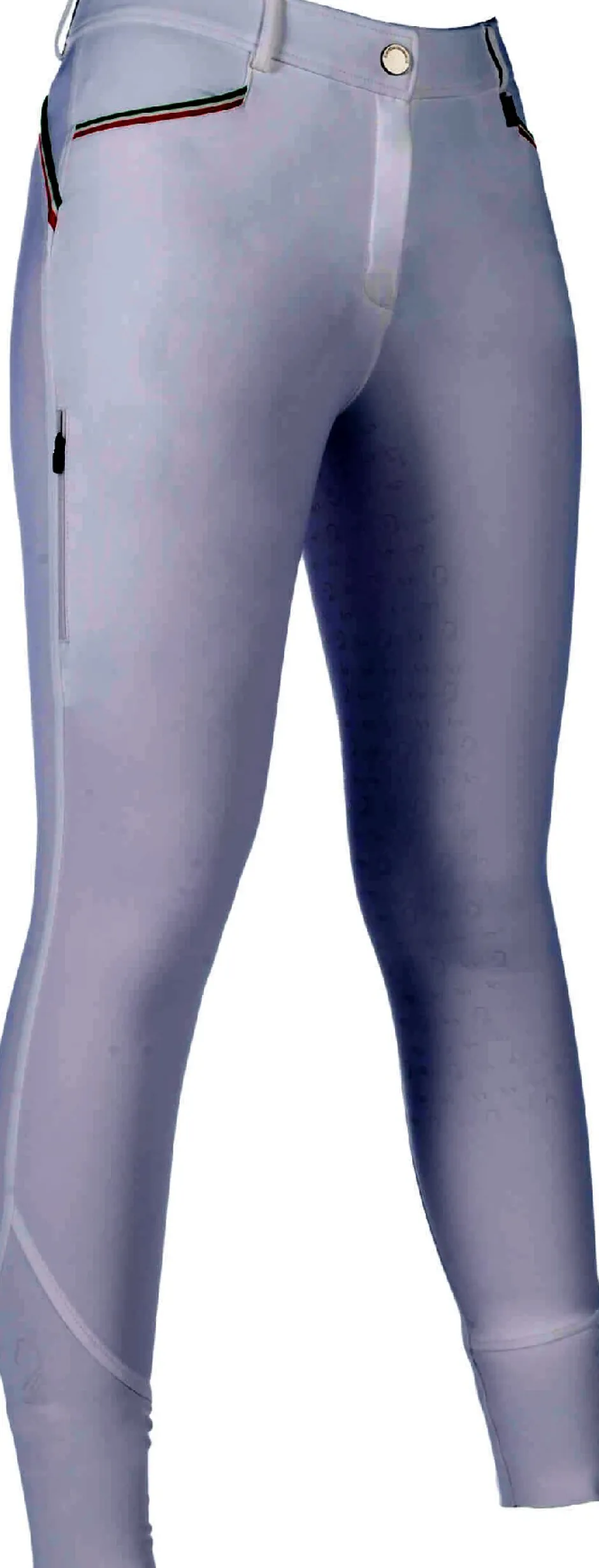 Lauria Garrelli by HKM Reithose -Livigno Sportive- Silikon-Vollbesatz