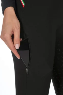 Lauria Garrelli by HKM Reithose -Livigno Sportive- Silikon-Vollbesatz