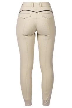 LAURIA GARRELLI by HKM Reithose -Limone- Silikon-Vollbesatz