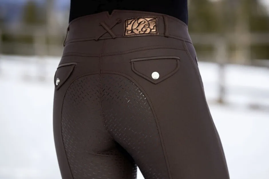 Lauria Garrelli by HKM Reithose -Moena MAY Patch- Silikon-Vollbesatz LIMITED
