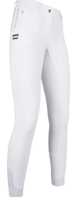 Lauria Garrelli by HKM Reithose -LG Basic Italy- Silikon-Vollbesatz