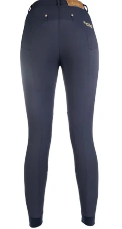 Lauria Garrelli by HKM Reithose -LG Basic- Stoff-Kniebesatz