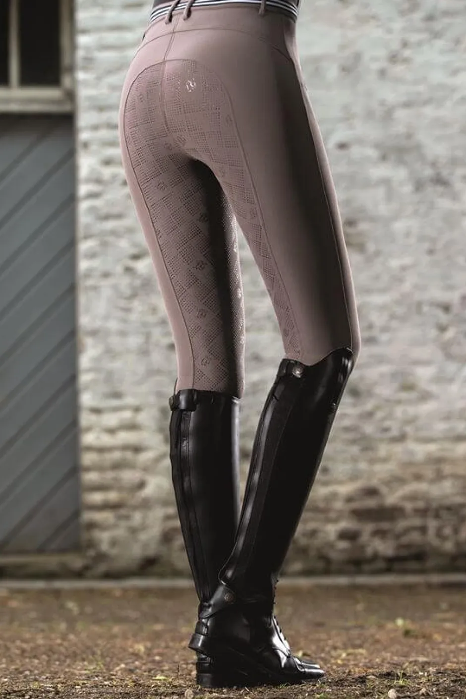 Lauria Garrelli by HKM Reithose -Elemento TIA- Stripe Silikon-Vollbesatz