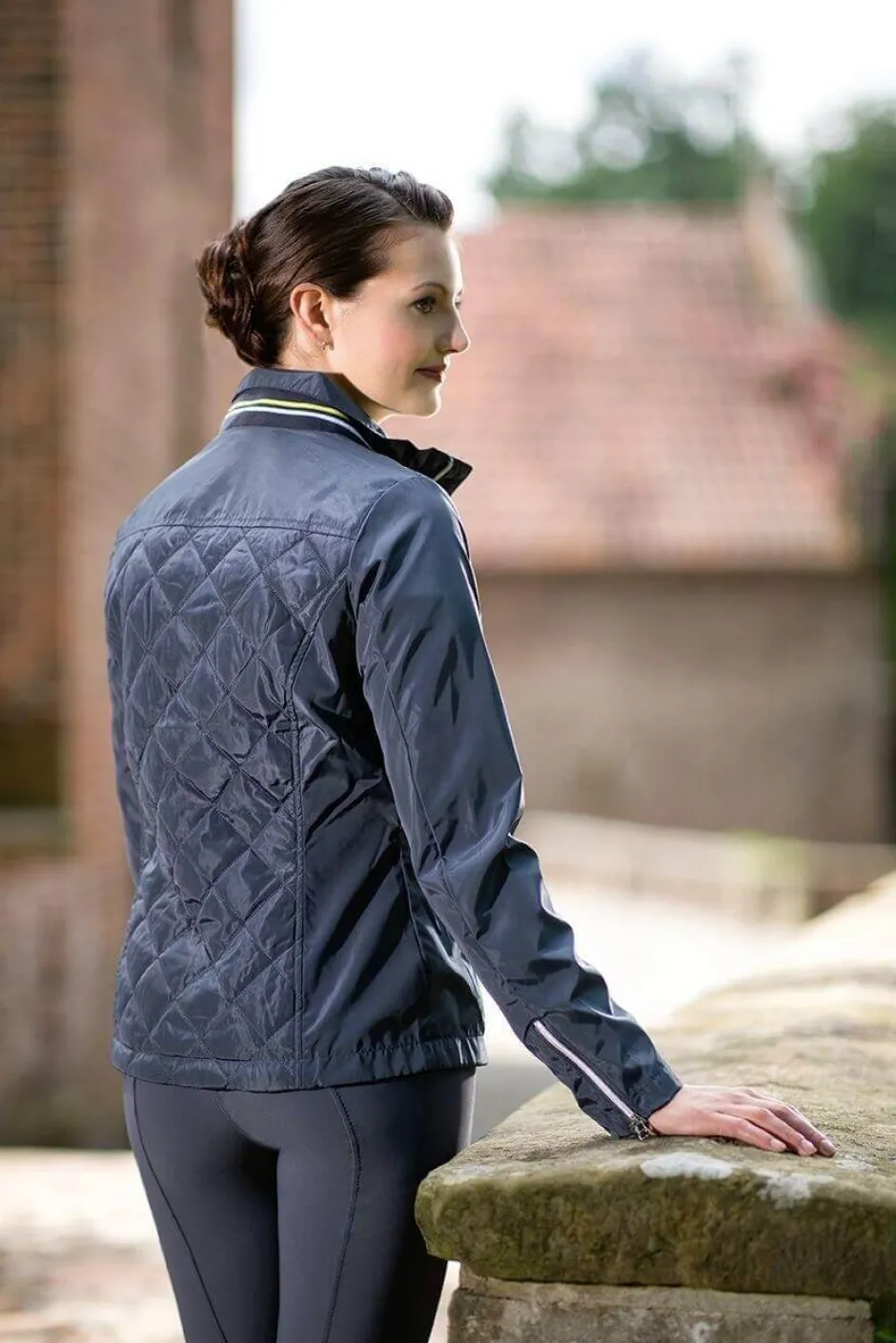 Lauria Garrelli by HKM Reitjacke -Limoni quilt-