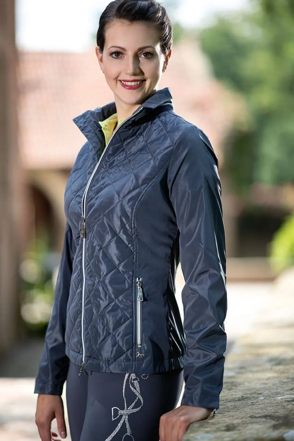 Lauria Garrelli by HKM Reitjacke -Limoni quilt-
