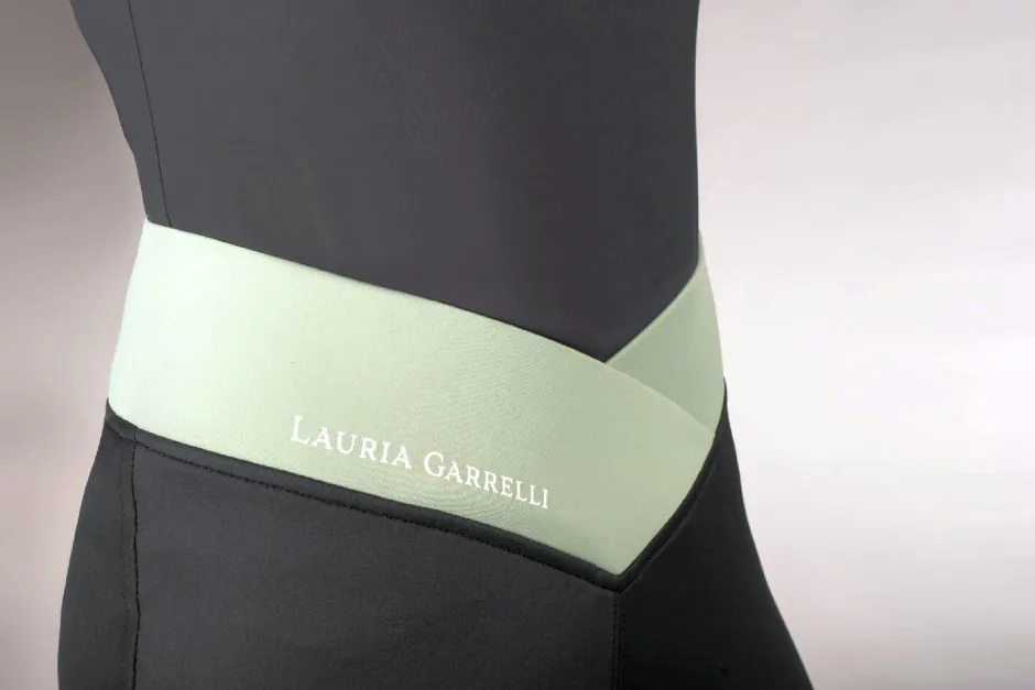 LAURIA GARRELLI by HKM Reitleggings -Limone- Silikon-Vollbesatz