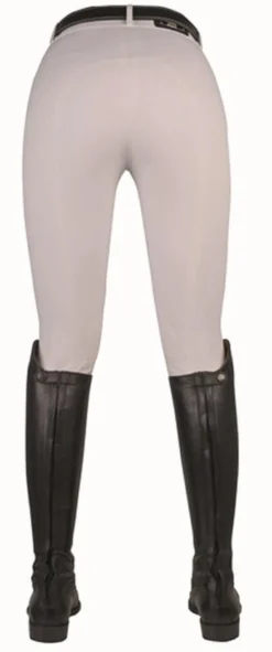 Lauria Garrelli Reithose -Pretty Toskana- Kniebesatz aus Oberstoff by HKM, Damengrösse 42, weiß