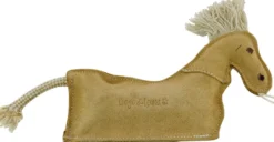 Lederpferd DIEGO & LOUNA, Grösse 26 x 7 cm, natürliche Farbe