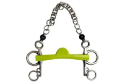 METALAB Flexi Soft Pelhamgebiss, halbmond, kurze Seiten