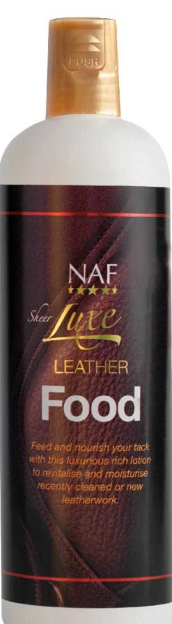 NAF Sheer Luxe Leather Food Creme Leder