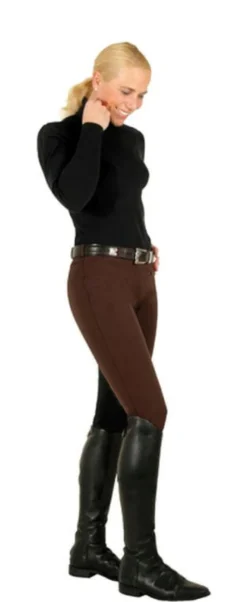 PFIFF Vollbesatzhose für Damen, Damengrösse 36, braun