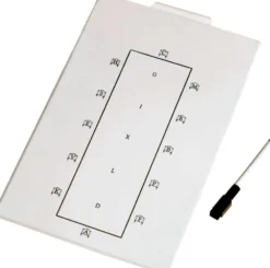 Plastiktafel mit Dressurviereck
