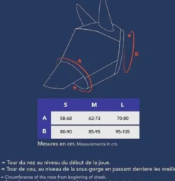 PRO SERIES Fliegenmaske mit UV-Schutz - Extra