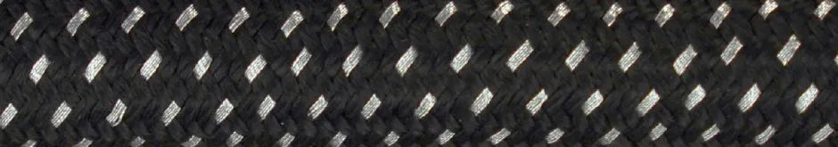 Reflektierender Anbindestrick