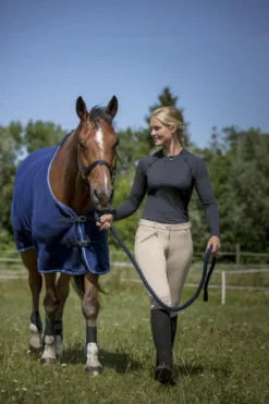 RIDING WORLD „Club“ Halfter und Anbindestrick Set