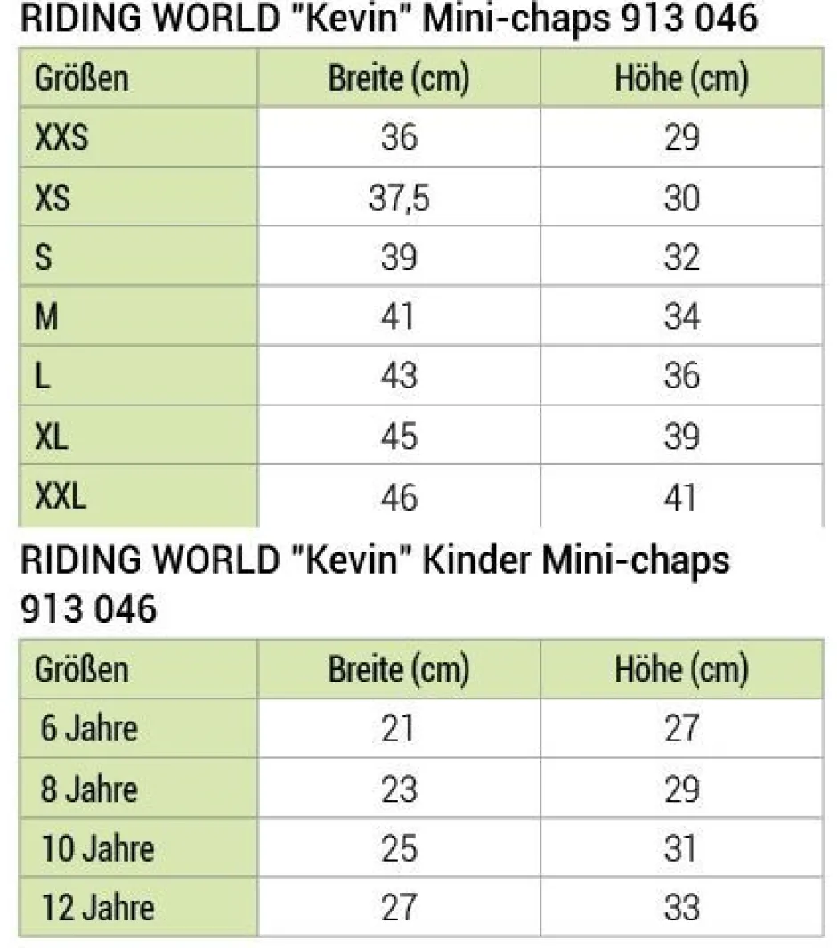 RIDING WORLD „Kevin Mini Chaps