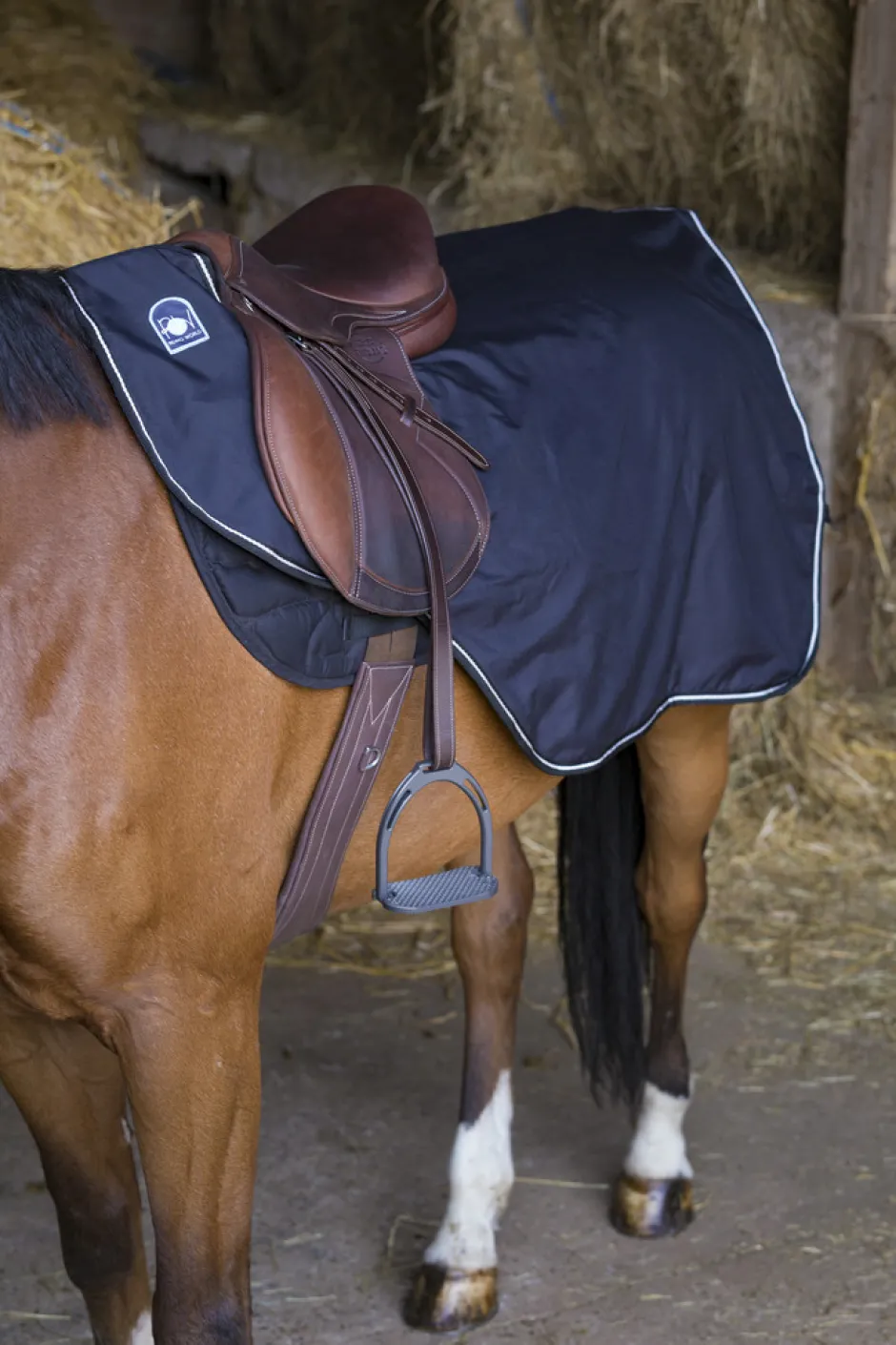 RIDING WORLD wasserdichte Nierendecke mit Fleece Futter